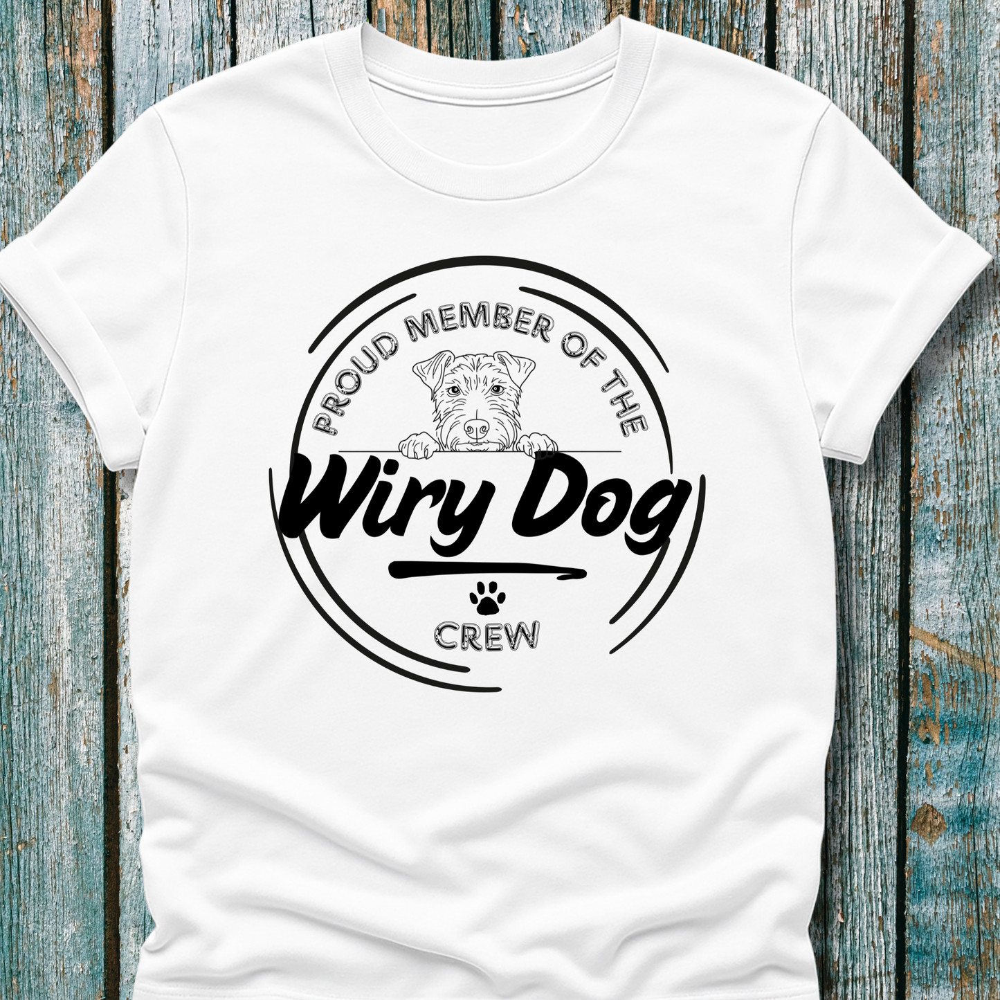 Wiry Dog Crew T-Shirt
