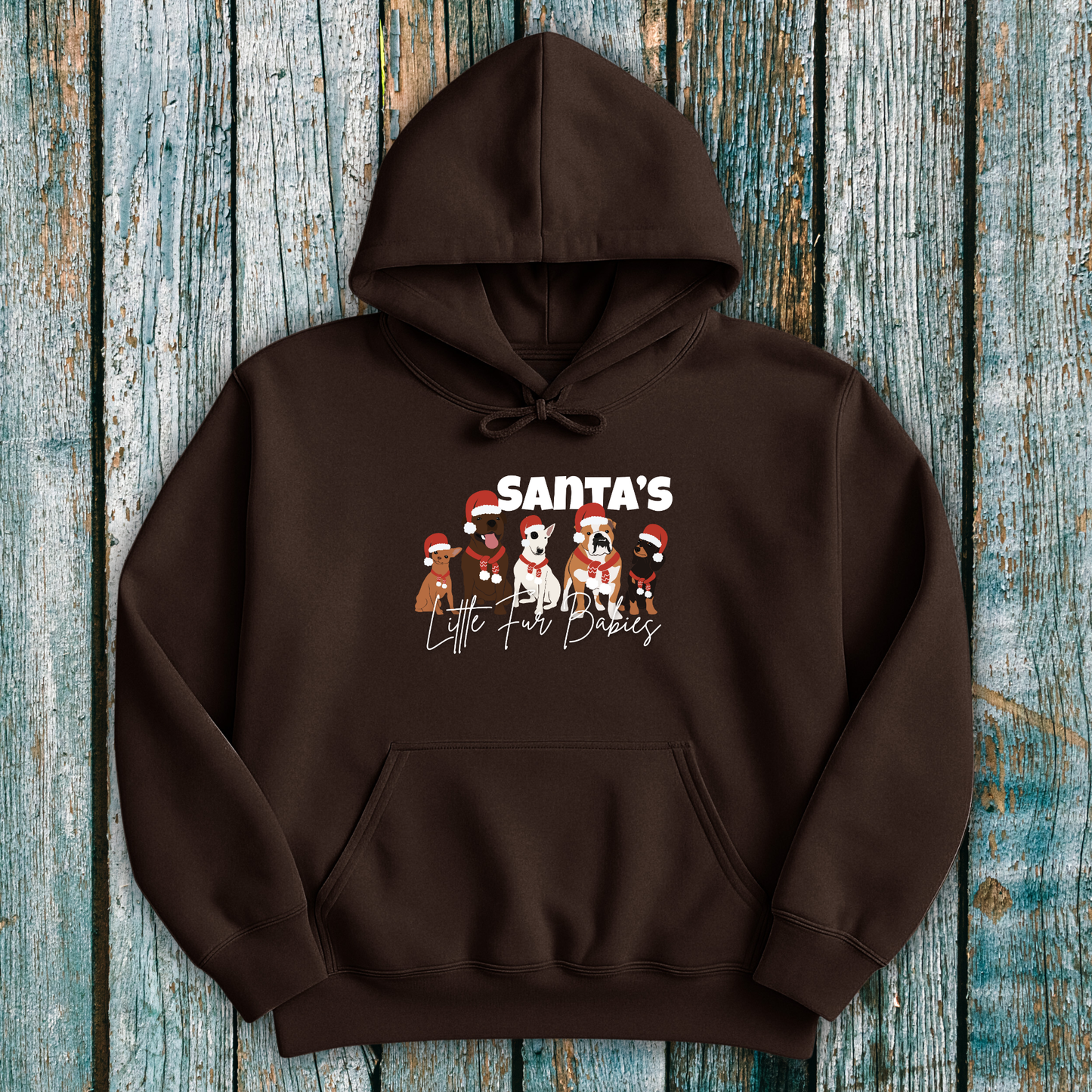 Santa’s" Little Fur Babies Hoodie
