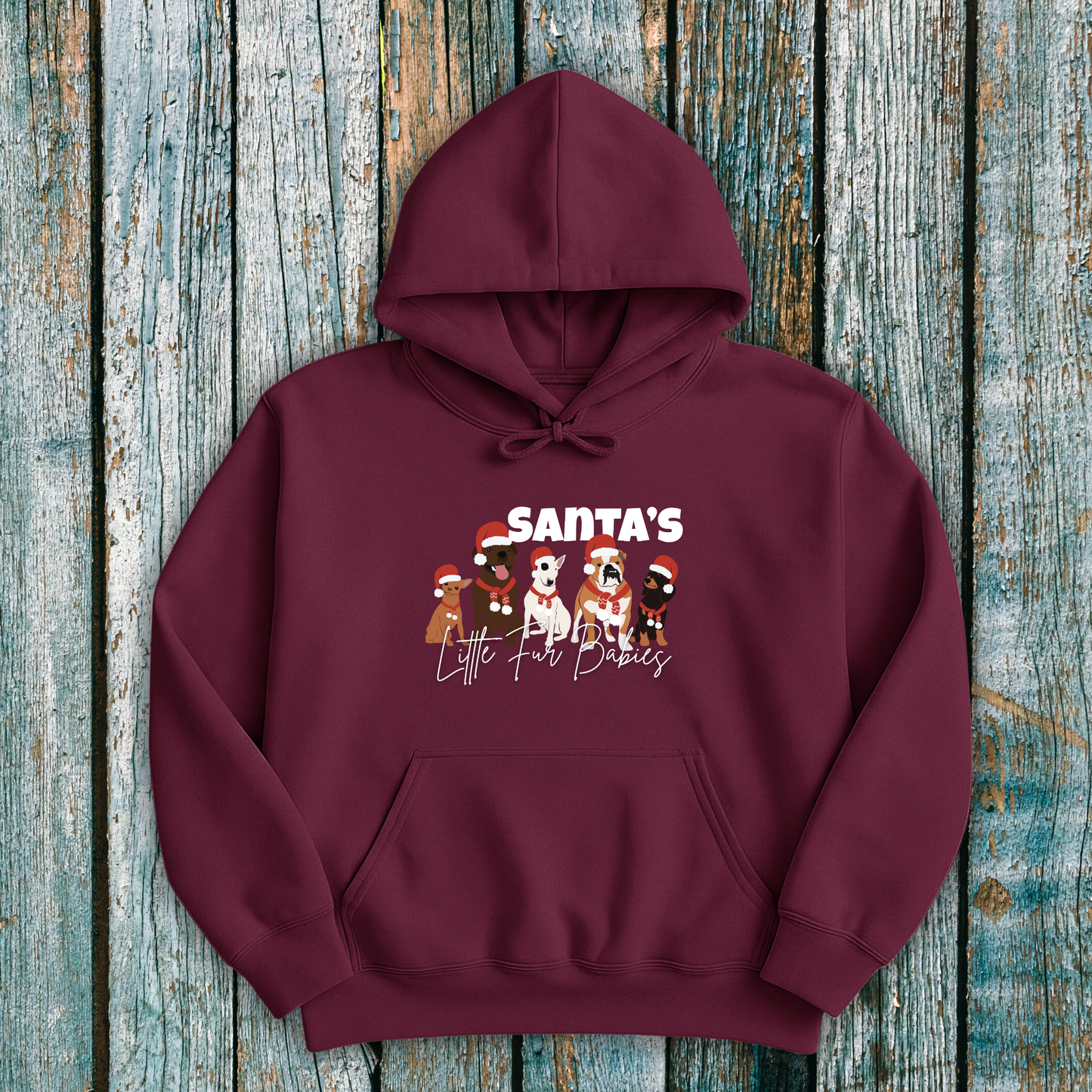 Santa’s" Little Fur Babies Hoodie