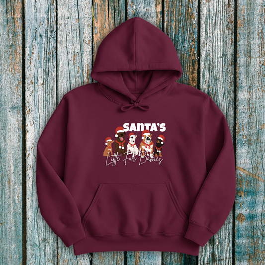 Santa’s" Little Fur Babies Hoodie