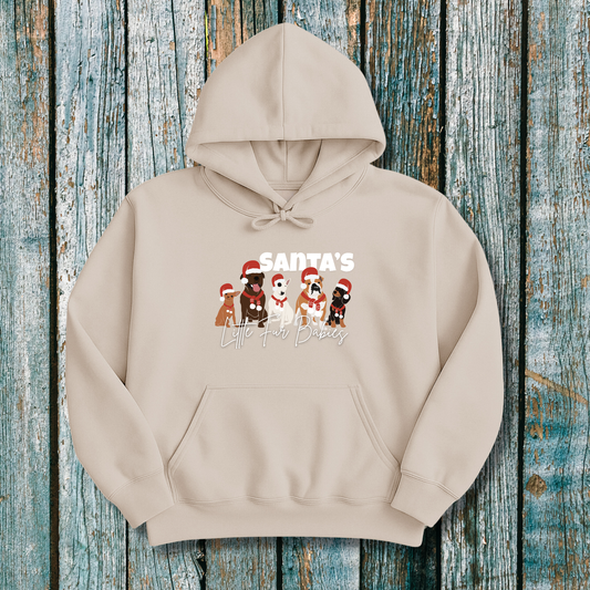 Santa’s" Little Fur Babies Hoodie