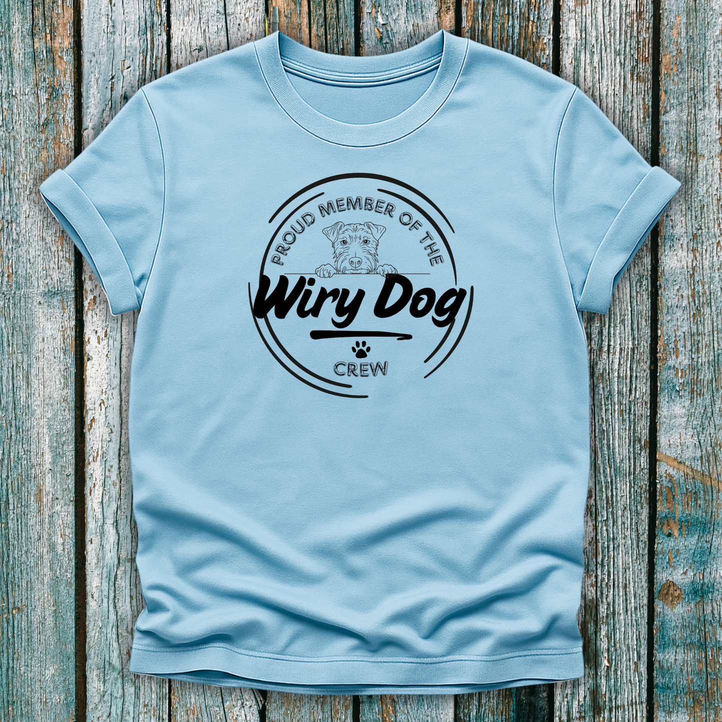 Wiry Dog Crew T-Shirt