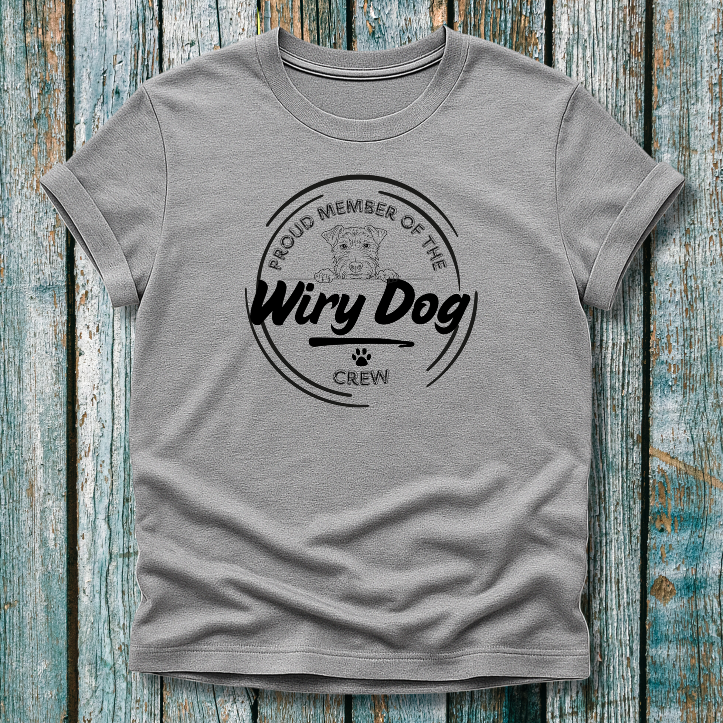 Wiry Dog Crew T-Shirt