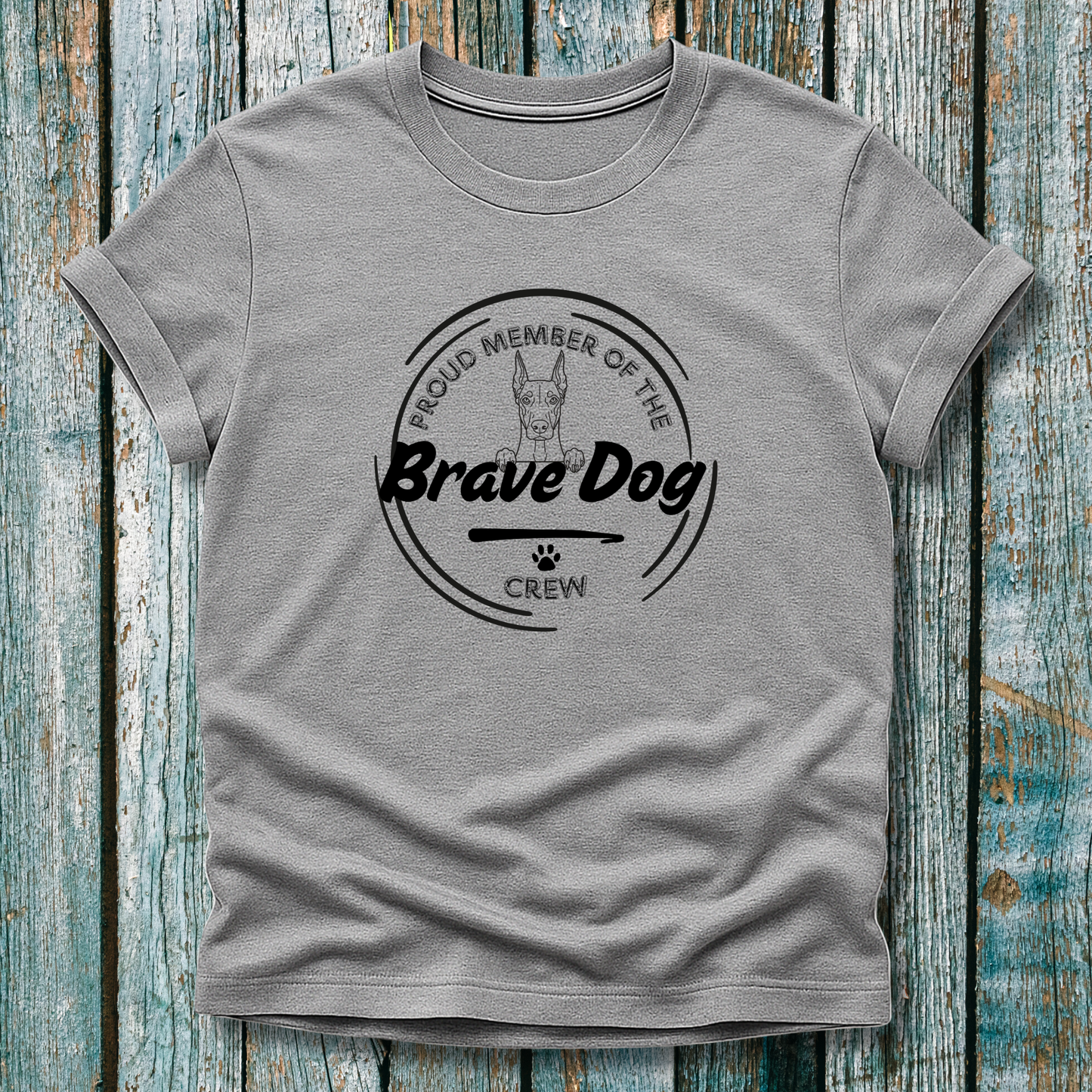 Brave Dog Crew T-Shirt