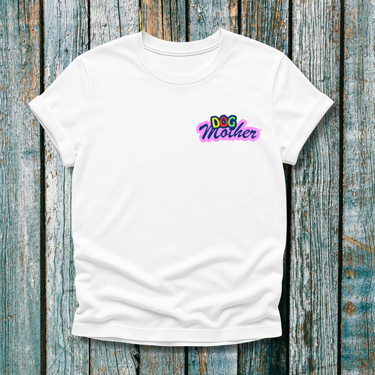 Colourful Dog Mother T-Shirt