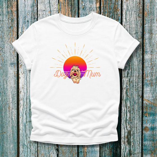 Dog Mum Sunset T-Shirt