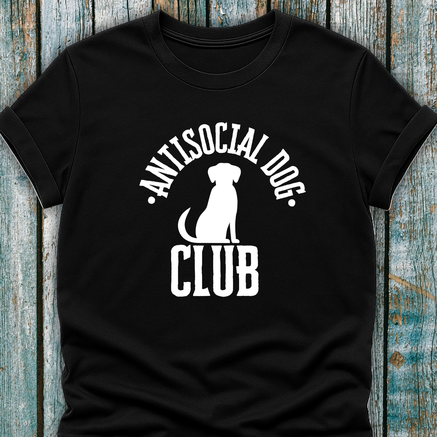 "Antisocial Dog Club" T-Shirt