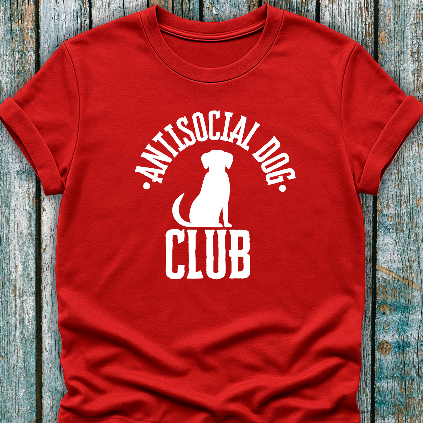 "Antisocial Dog Club" T-Shirt