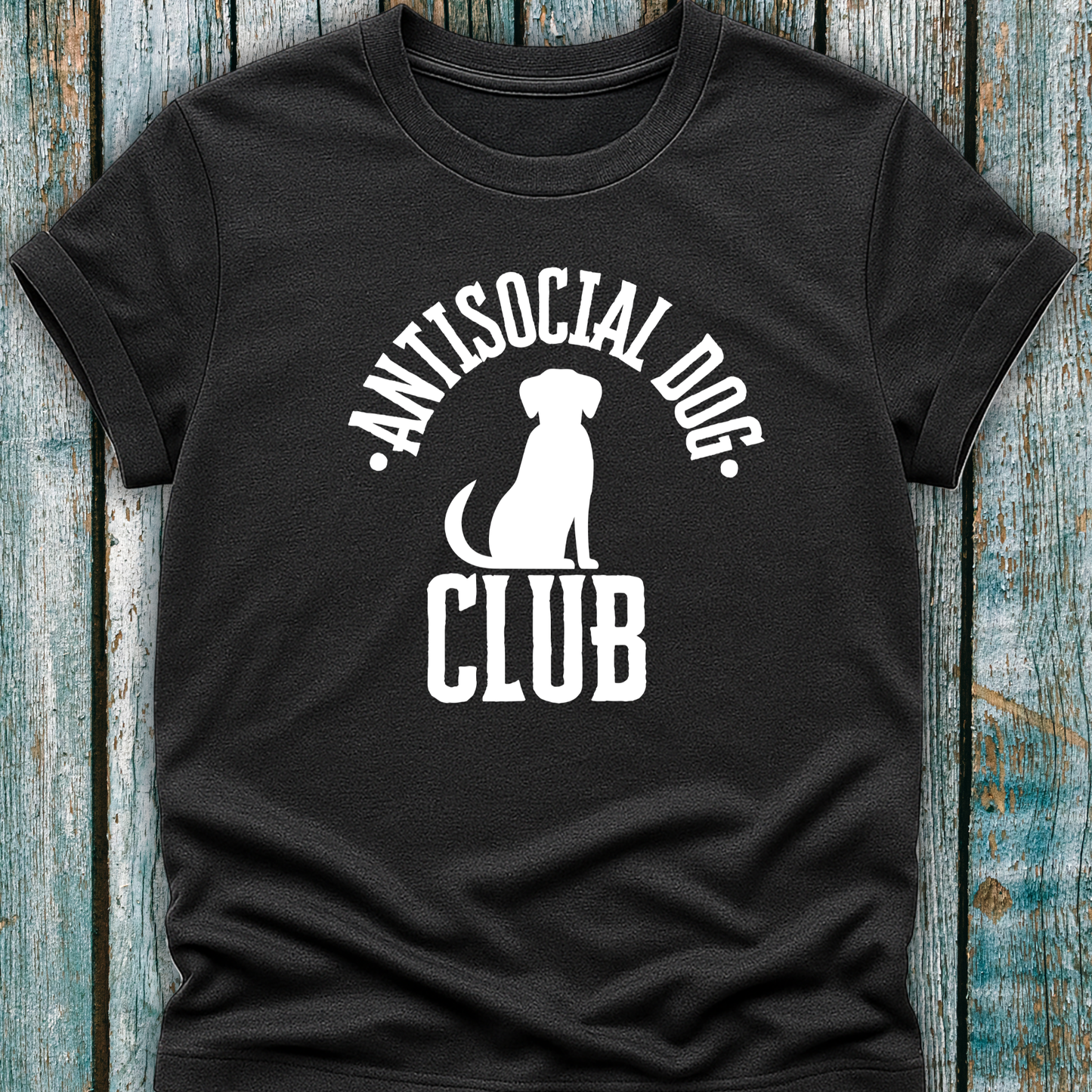 "Antisocial Dog Club" T-Shirt