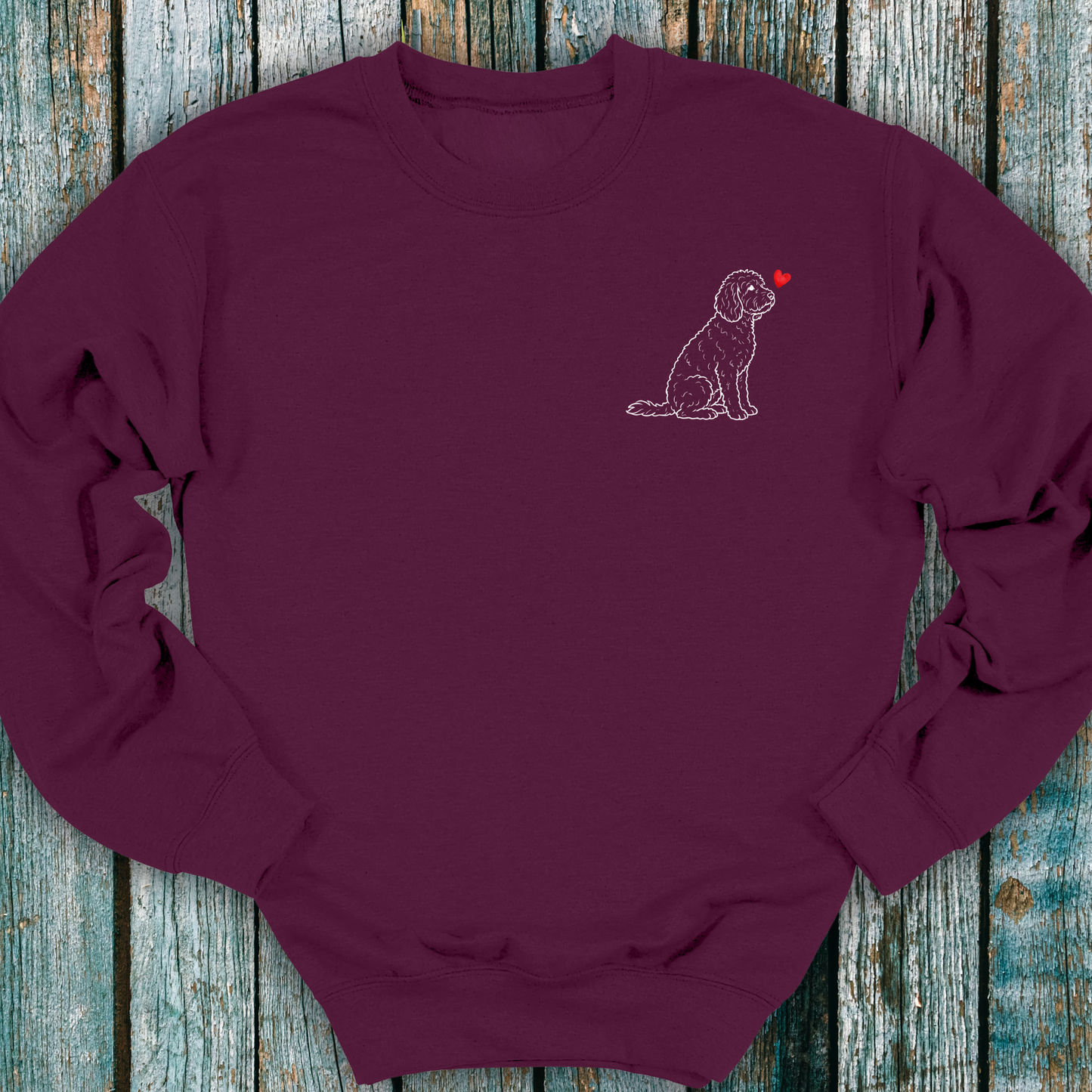 Doodle Love Heart Sweatshirt ❤️