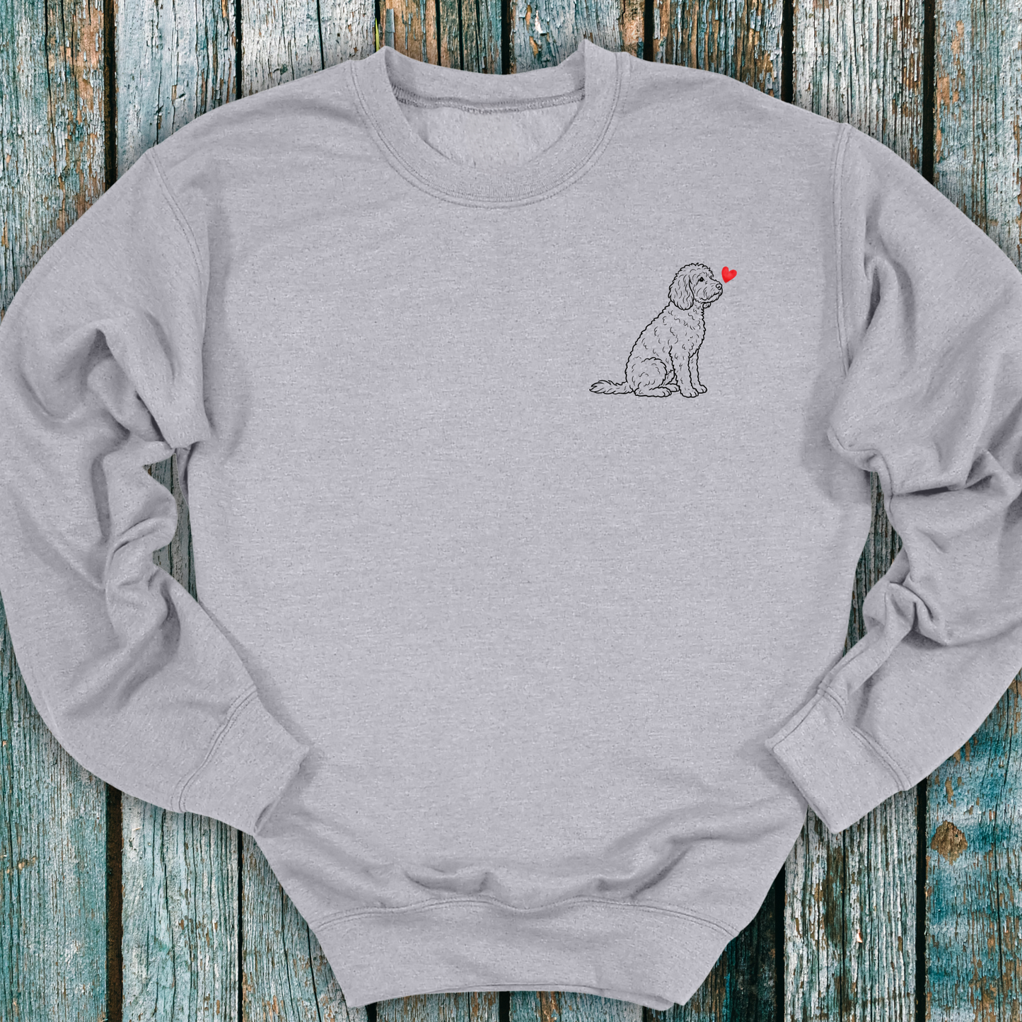 Doodle Love Heart Sweatshirt ❤️