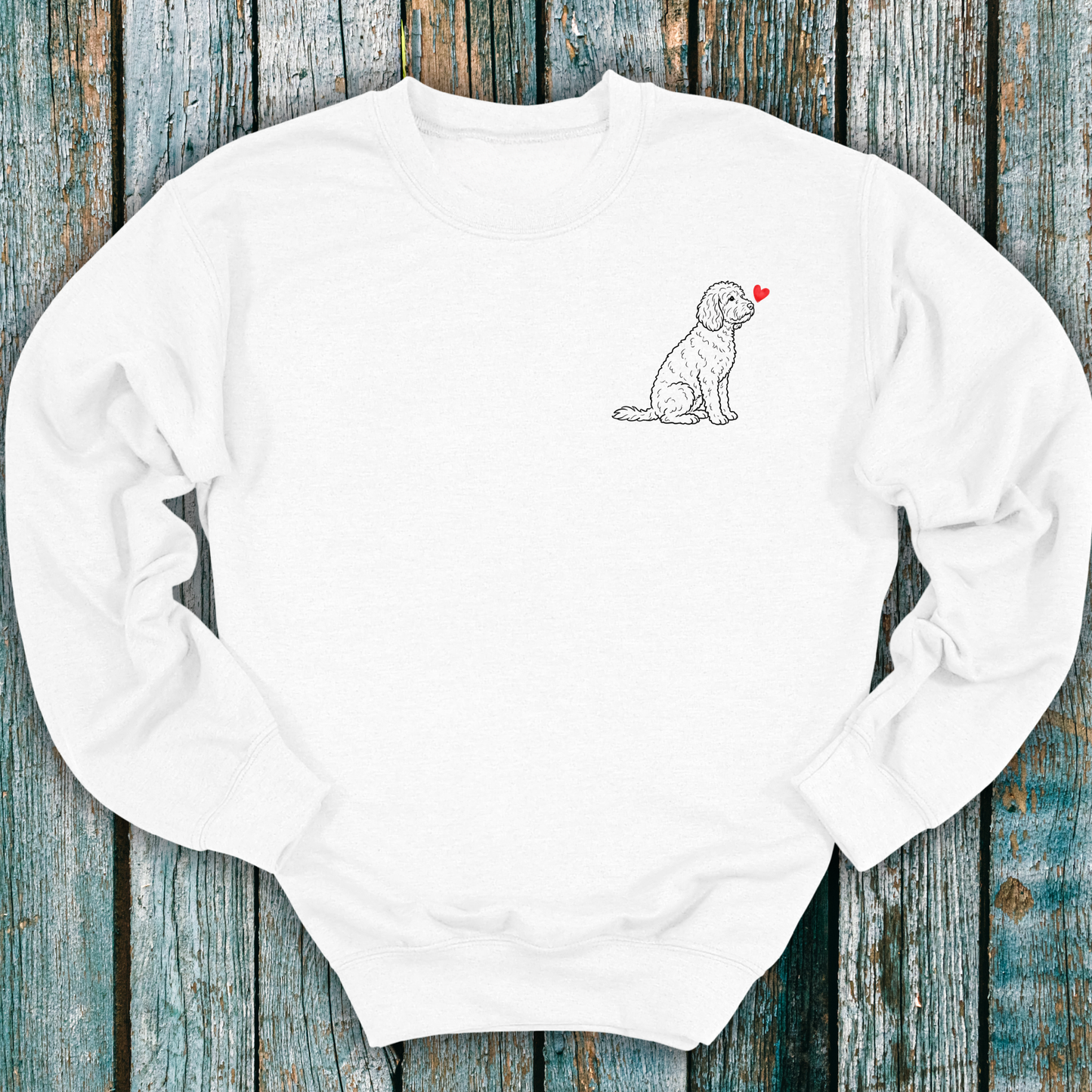 Doodle Love Heart Sweatshirt ❤️