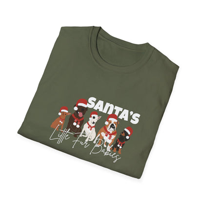 Santa's Little Fur Babies T- Shirt