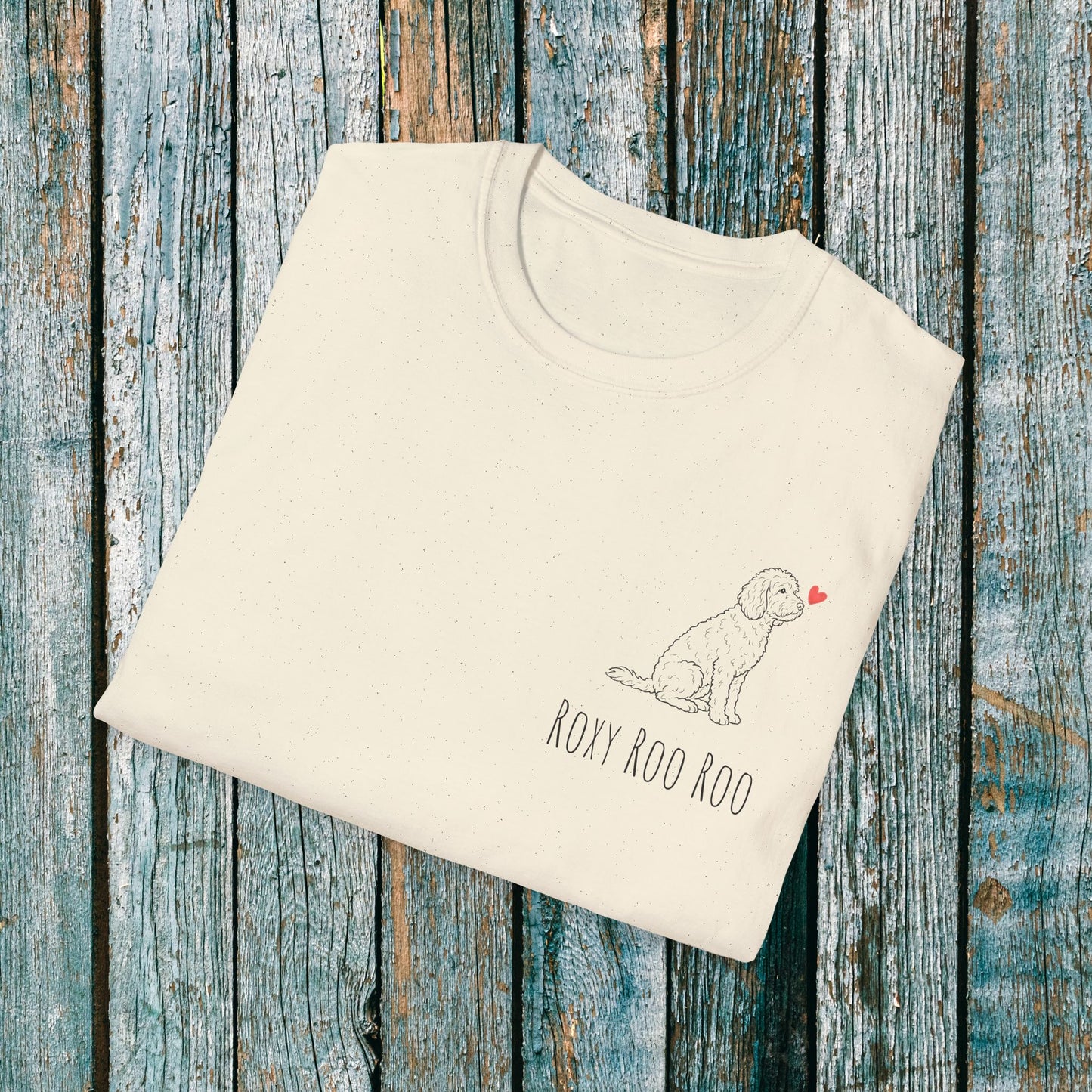 Personalised Cockapoo Love Heart T-Shirt ❤️