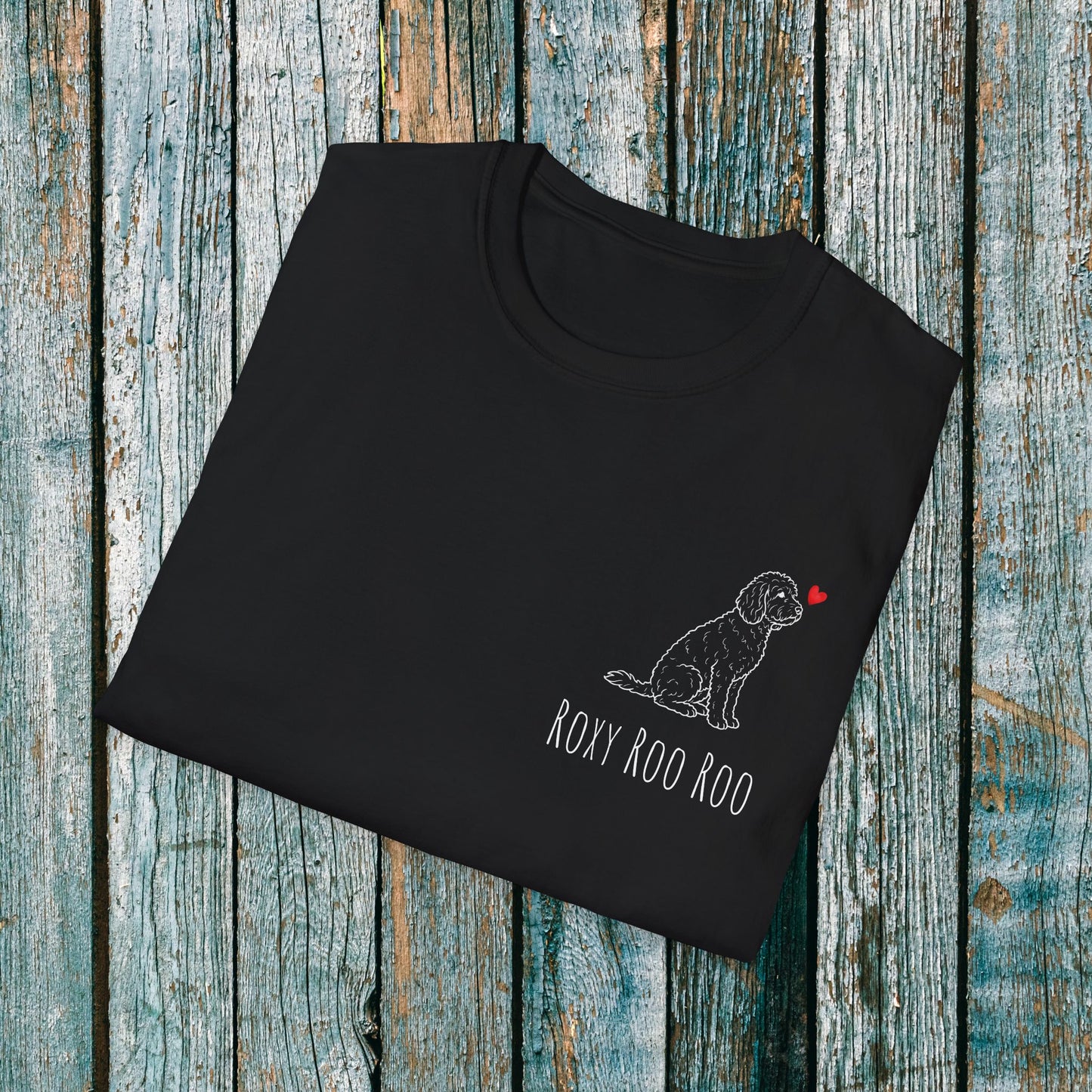 Personalised Cockapoo Love Heart T-Shirt ❤️